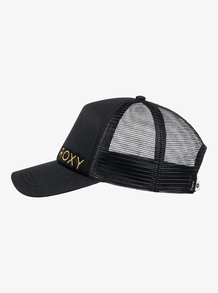 Roxy Hats Finishline Trucker Hat Anthracite 8211 Womens