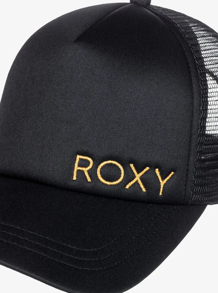 Roxy Hats Finishline Trucker Hat Anthracite 8211 Womens