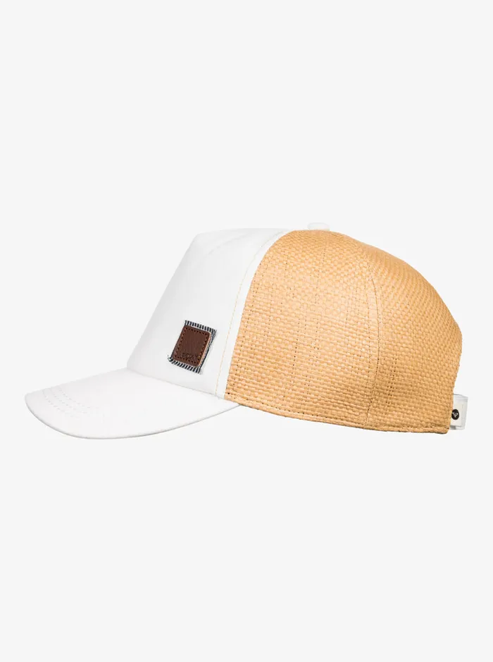 Roxy Hats Incognito Trucker Hat Marshmallow 8211 Womens