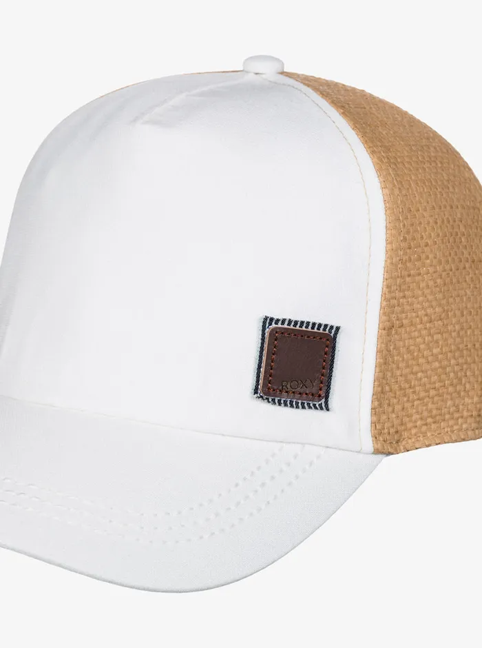 Roxy Hats Incognito Trucker Hat Marshmallow 8211 Womens