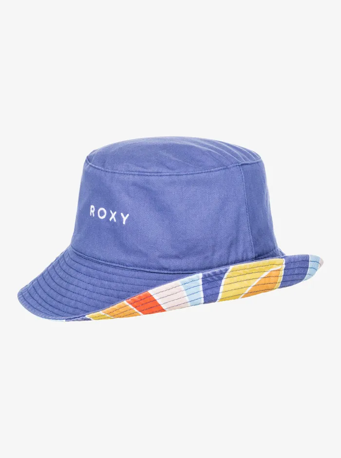 Roxy Hats Jasmine Paradise Reversible Bucket Hat Tiger Lily Cruz 8211 Womens
