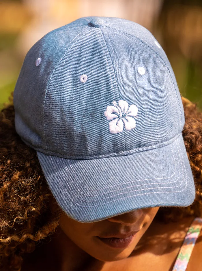 Roxy Hats Sparking Cupcake Baseball Hat Bel Air Blue 8211 Womens