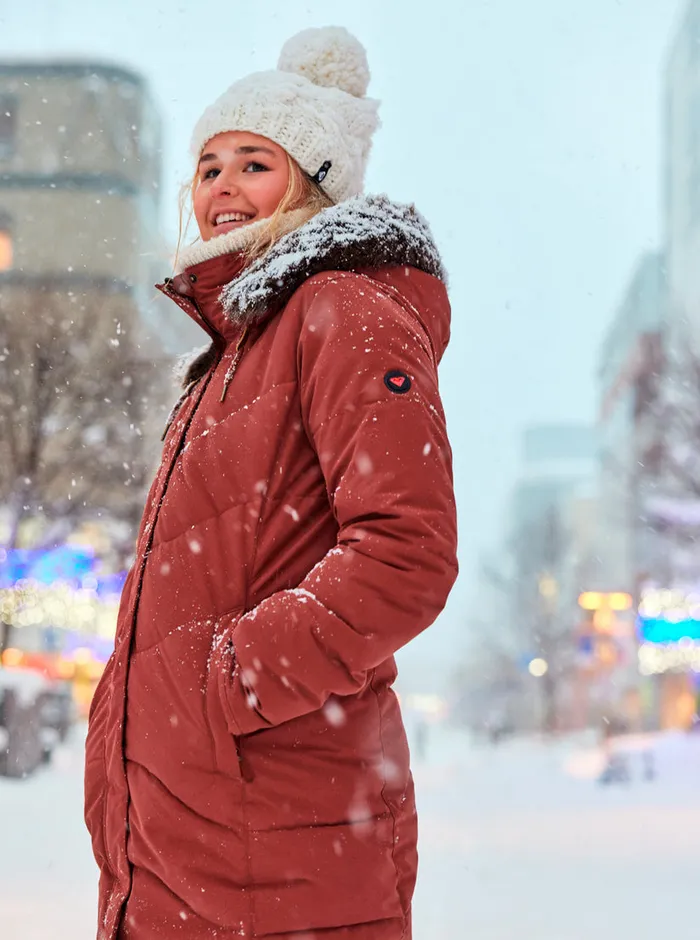 Roxy Jackets Ellie Warmlink Winter Jacket With Heating Panel Smoked Paprika 8211 Womens Roxy Jackets Ellie Warmlink Winter Jacket With Heating Panel Smoked Paprika 8211 Womens