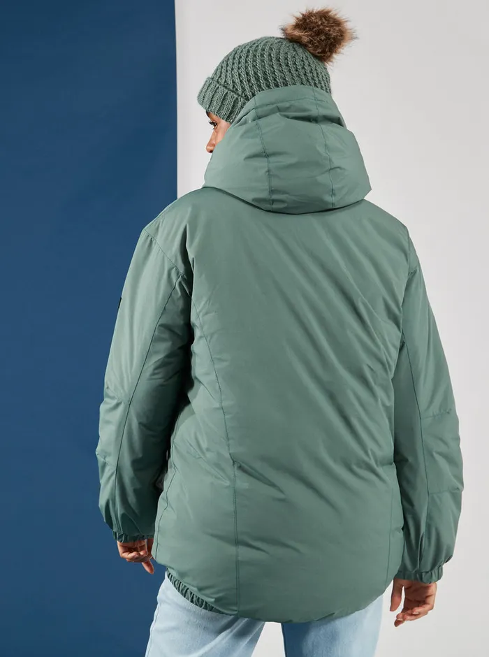 Roxy Jackets Lofty Cloud Winter Parka Dark Forest 8211 Womens