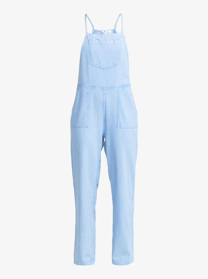 Roxy Jumpsuits and Rompers Crystal Coast Overalls Bel Air Blue 8211 Womens
