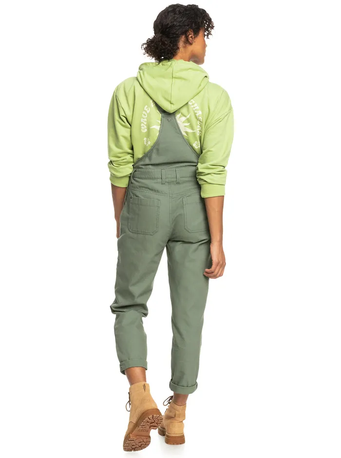 Roxy Jumpsuits and Rompers Eternal Change Overalls Agave Green 8211 Womens