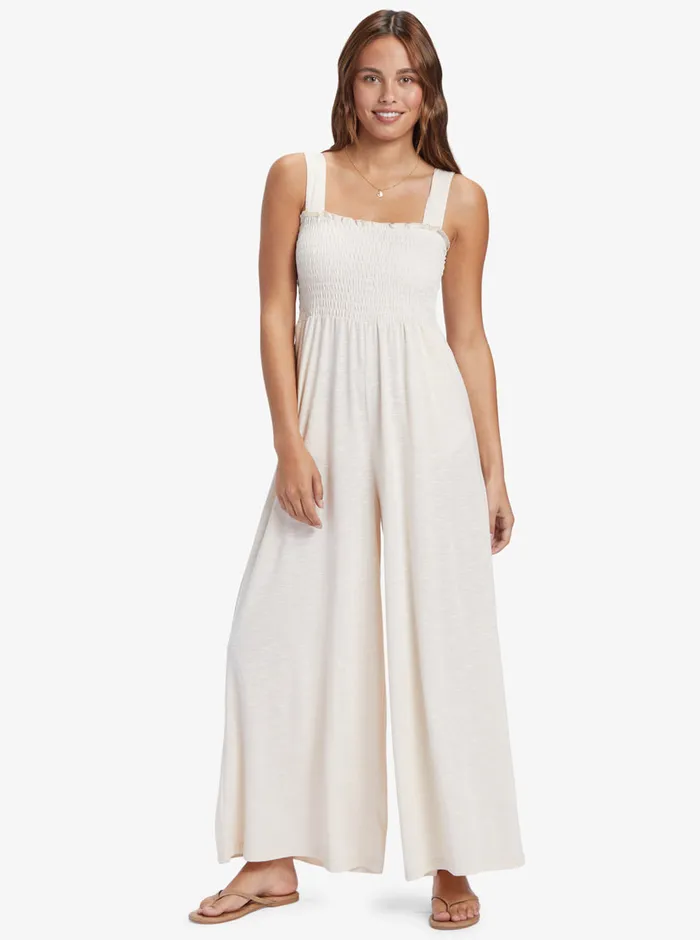 Roxy Jumpsuits and Rompers Just Passing By Jumpsuit Tapioca 8211 Womens