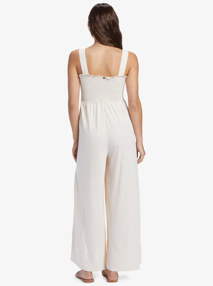Roxy Jumpsuits and Rompers Just Passing By Jumpsuit Tapioca 8211 Womens