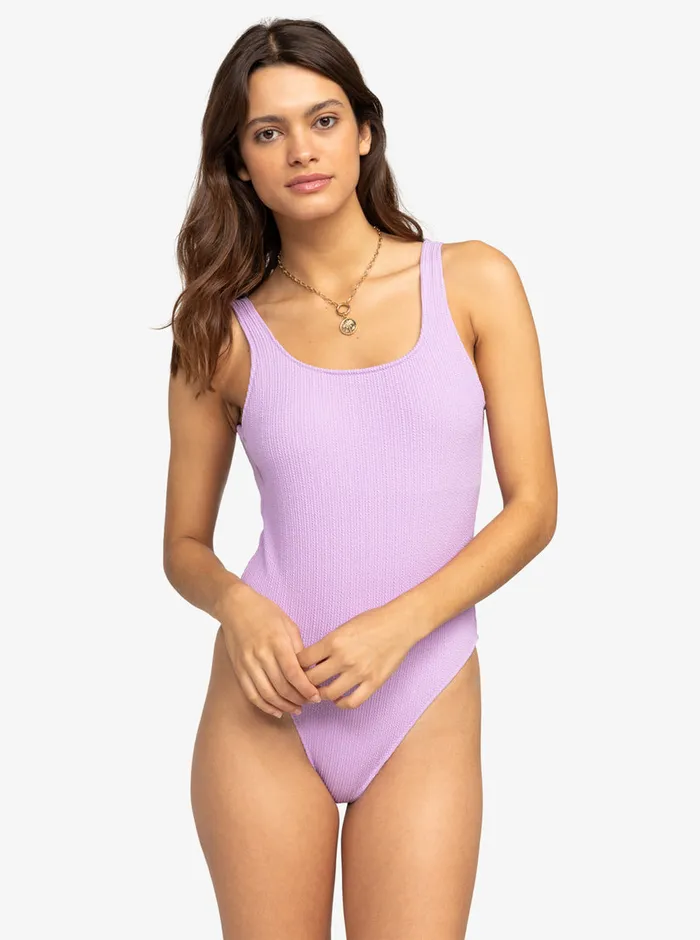 Roxy One Pieces Aruba OnePiece Swimsuit Crocus Petal 8211 Womens