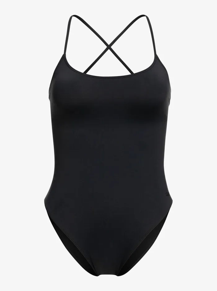 Roxy One Pieces Beach Classics OnePiece Swimsuit Anthracite 8211 Womens