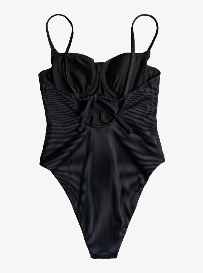 Roxy One Pieces Love The Muse OnePiece Swimsuit Anthracite 8211 Womens