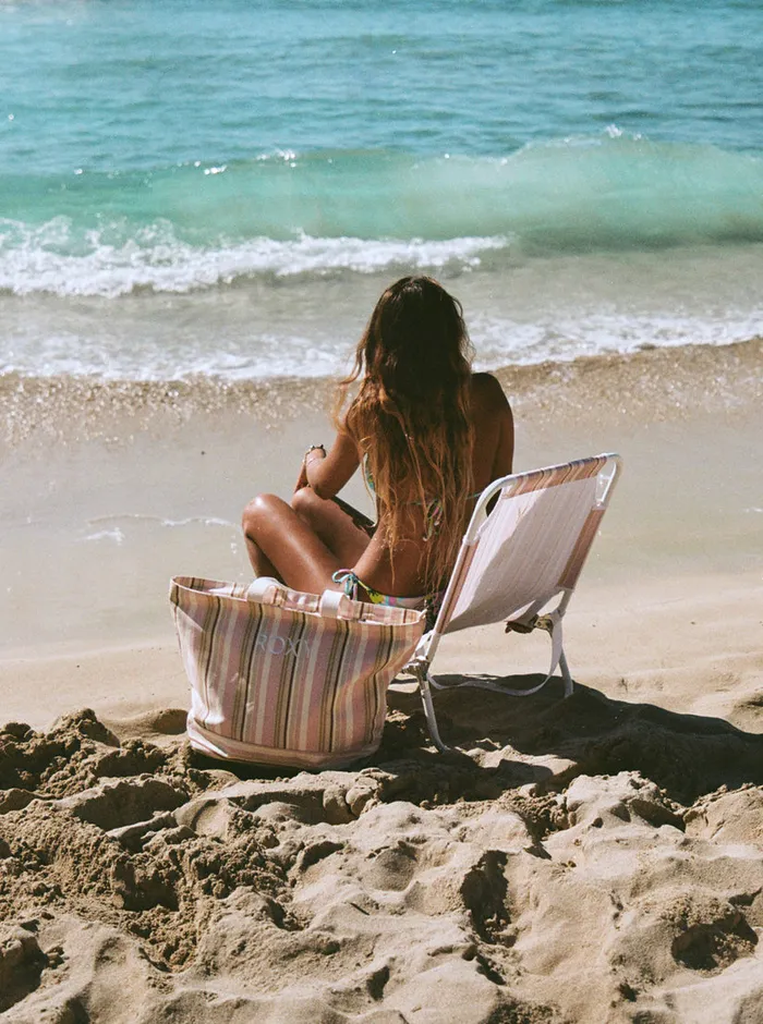 Roxy Other Accessories Seat Beach Chair Cork Monochromatic Stripe 8211 Womens