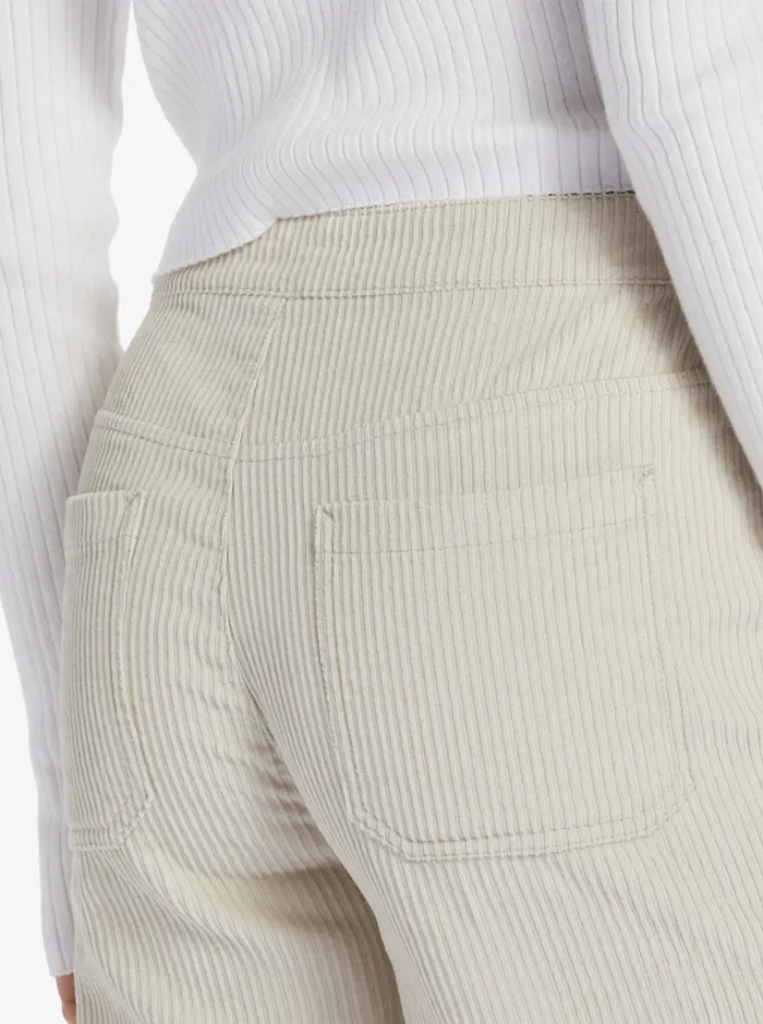 Roxy Pants and Jeans Chloe Kim Corduroy Pants Pelican 8211 Womens