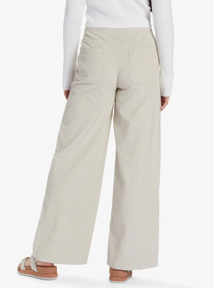 Roxy Pants and Jeans Chloe Kim Corduroy Pants Pelican 8211 Womens