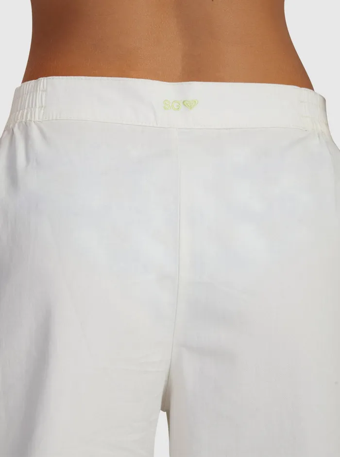Roxy Pants and Jeans Comfy Palazzo Pants Blanc De Blanc 8211 Womens
