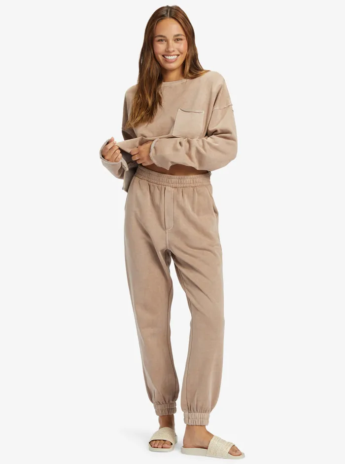 Roxy Pants and Jeans Doheny Jogger Sweatpants Root Beer 8211 Womens