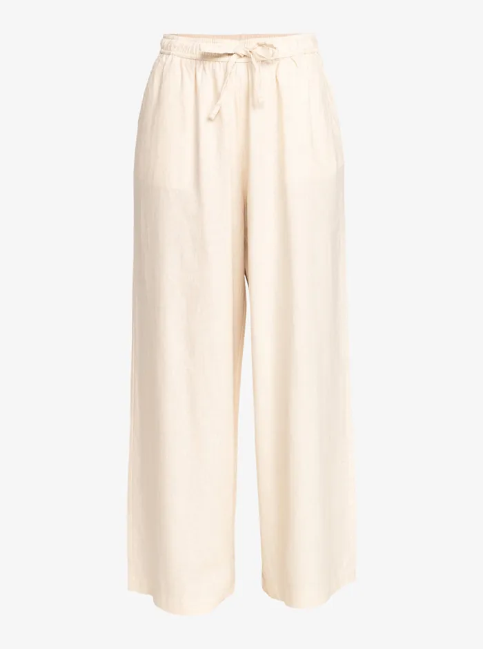 Roxy Pants and Jeans Lekeitio Break Mid Pants Tapioca 8211 Womens