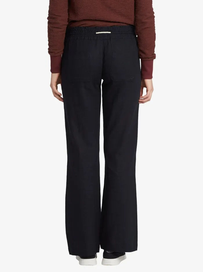 Roxy Pants and Jeans Oceanside Flared Pants True Black 8211 Womens