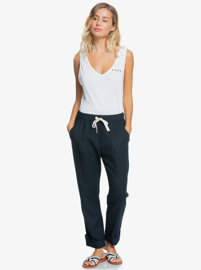 Roxy Pants and Jeans On The Seashore Cargo Pants Anthracite 8211 Womens