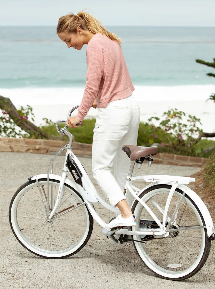 Roxy Pants and Jeans On The Seashore Cargo Pants Snow White 8211 Womens
