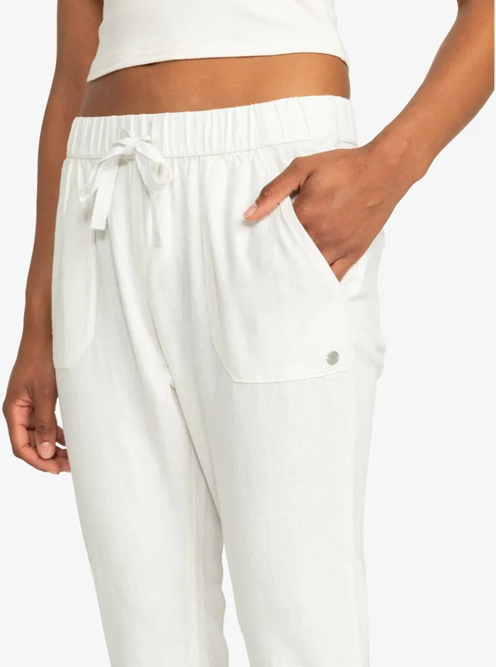 Roxy Pants and Jeans On The Seashore Cargo Pants Snow White 8211 Womens