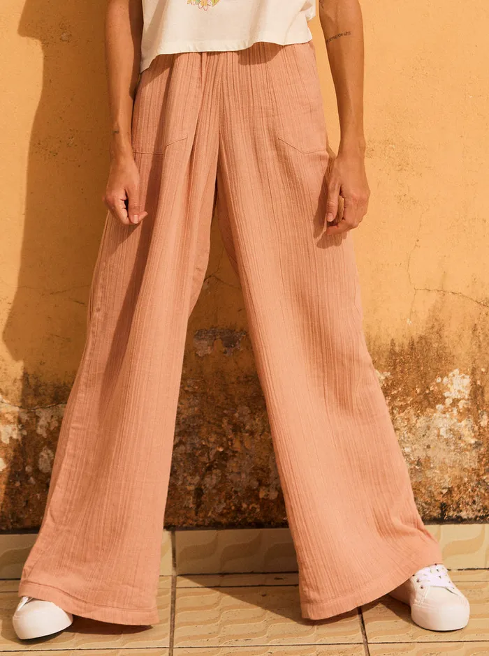 Roxy Pants and Jeans What A Vibe Pants Cafe Creme 8211 Womens