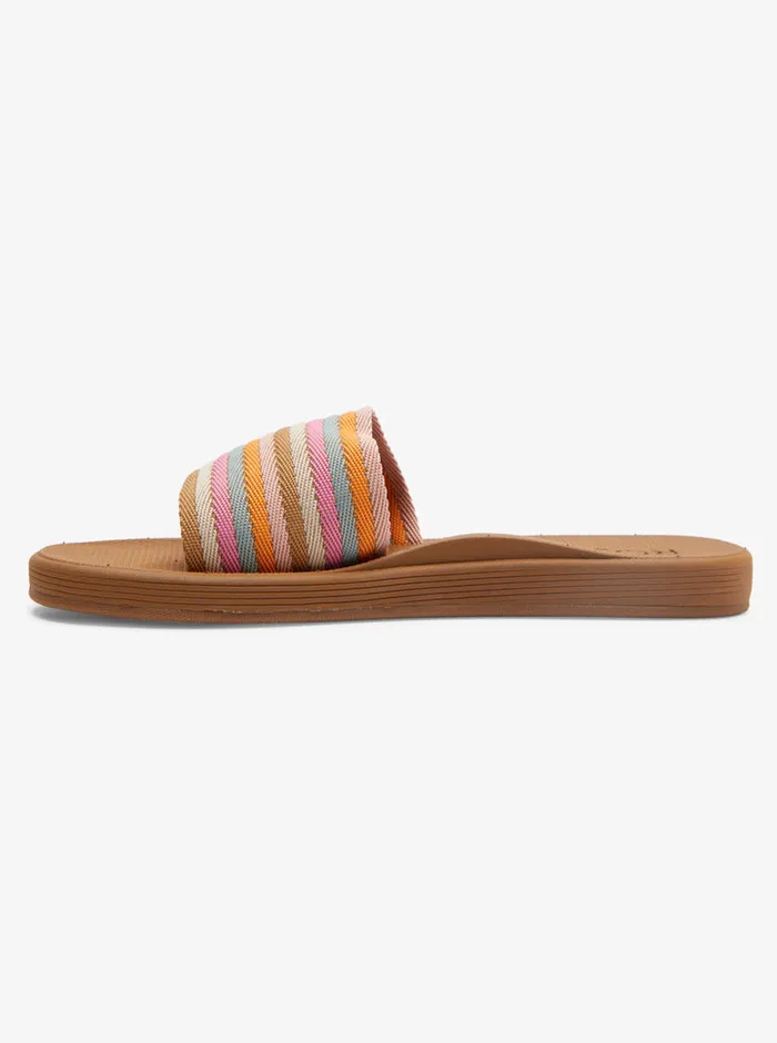 Roxy Sandals Beachie Breeze Sandals Tancrazy Pink 8211 Womens