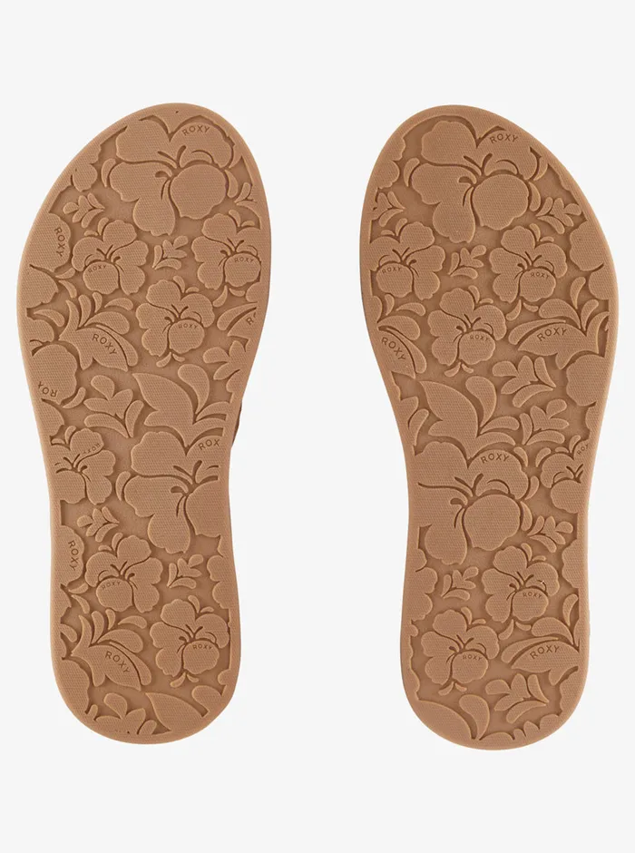 Roxy Sandals Clemente FlipFlops Natural 8211 Womens