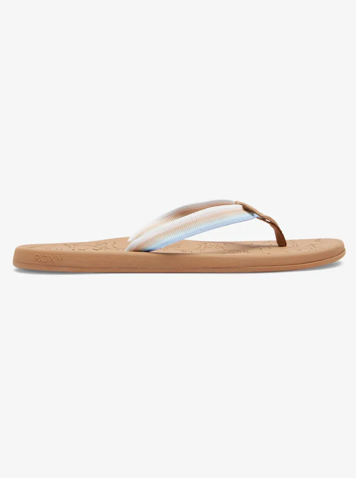 Roxy Sandals Colbee Sandals Brownblue 8211 Womens