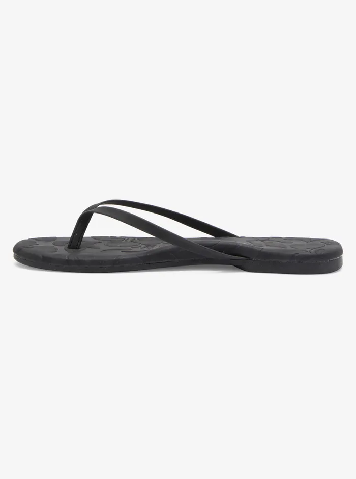 Roxy Sandals Gabbie FlipFlops Black 8211 Womens