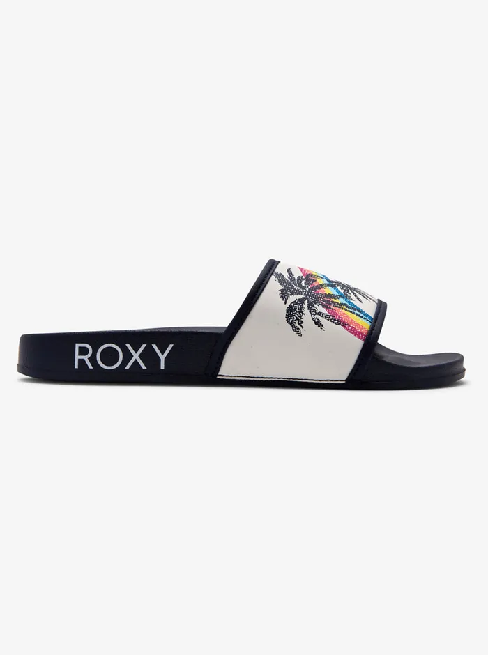 Roxy Sandals Slippy Sandals Blue Indigo 8211 Womens