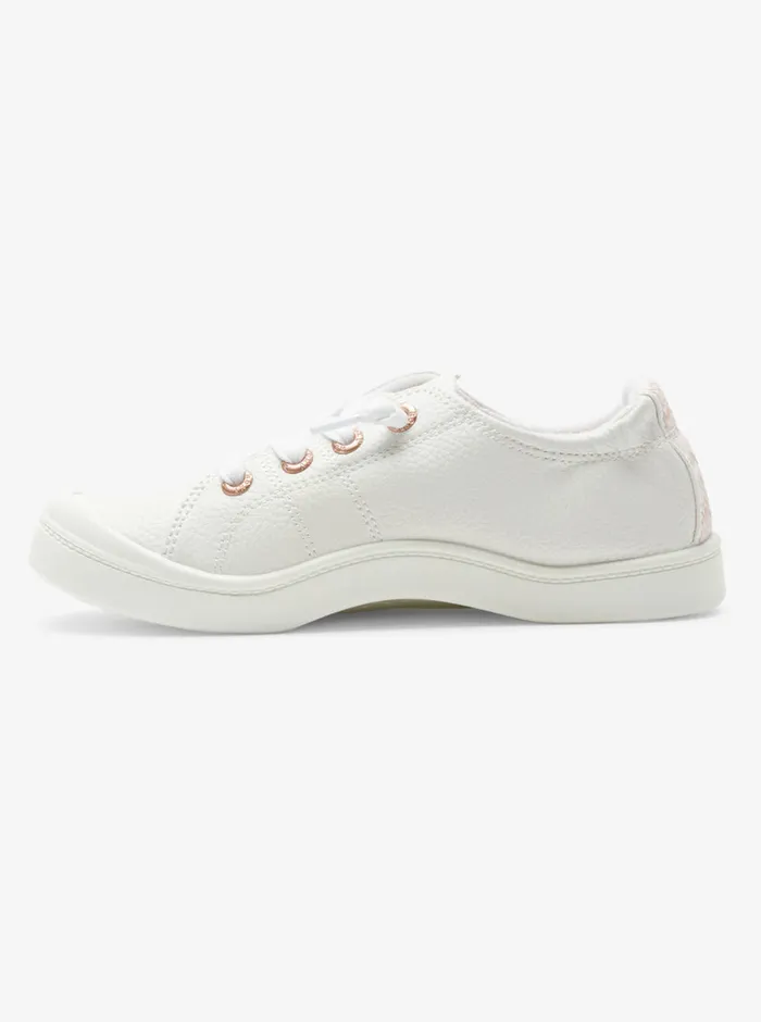Roxy Shoes and Sandals 416 Bayshore Plus SlipOn Shoes White 8211 Girls