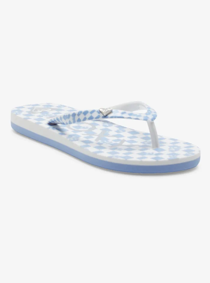 Roxy Shoes and Sandals 416 Pebbles Sandals French Bluewhite 8211 Girls