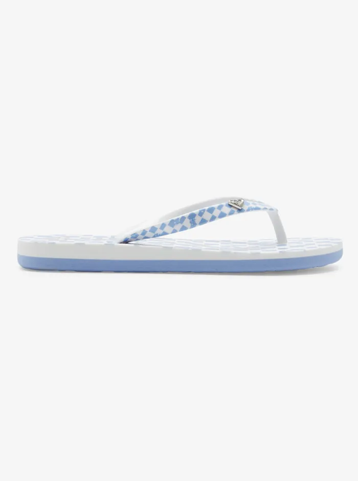 Roxy Shoes and Sandals 416 Pebbles Sandals French Bluewhite 8211 Girls