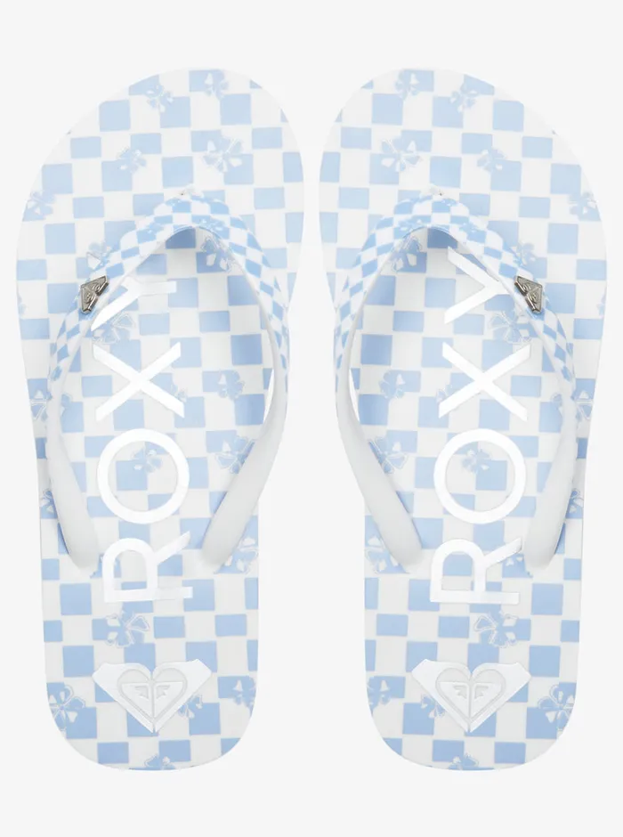 Roxy Shoes and Sandals 416 Pebbles Sandals French Bluewhite 8211 Girls