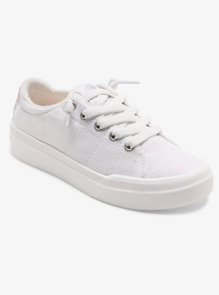 Roxy Shoes and Sandals 416 Rae Shoes White 8211 Girls