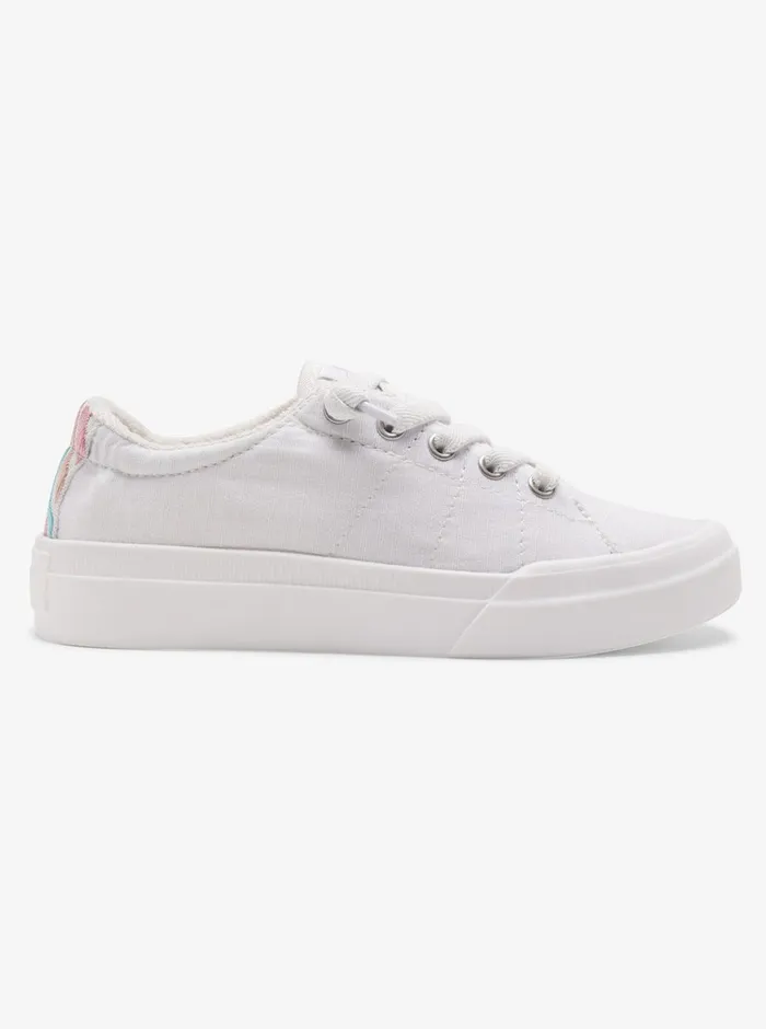 Roxy Shoes and Sandals 416 Rae Shoes White 8211 Girls