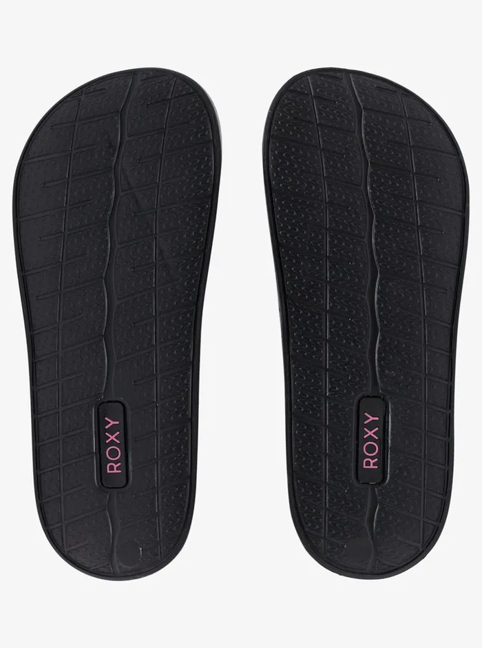 Roxy Shoes and Sandals 416 Slippy WaterFriendly Sandals Black 8211 Girls
