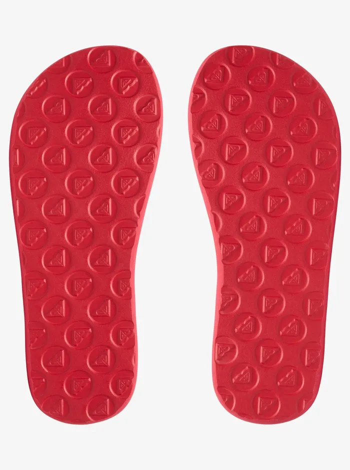 Roxy Shoes and Sandals 416 Vista FlipFlops Berry 8211 Girls