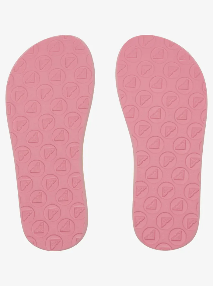 Roxy Shoes and Sandals 416 Vista Loreto FlipFlops Lt Navypink 8211 Girls