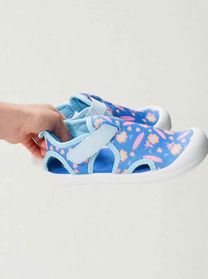 Roxy Shoes and Sandals Toddler039s Grom Shoes Bluepink 8211 Girls