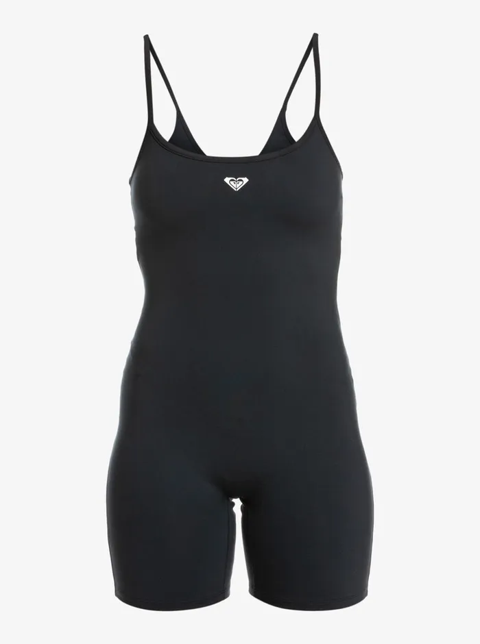 Roxy Shorts Heart Into It Sport Unitard Anthracite 8211 Womens