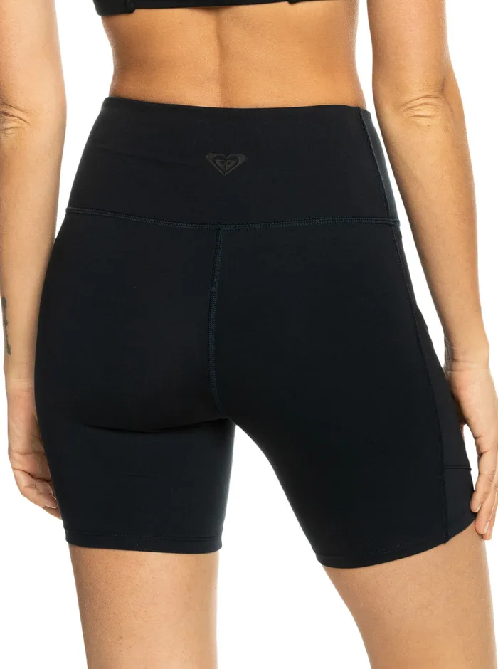 Roxy Shorts Heart Into It Technical Shorts Anthracite 8211 Womens