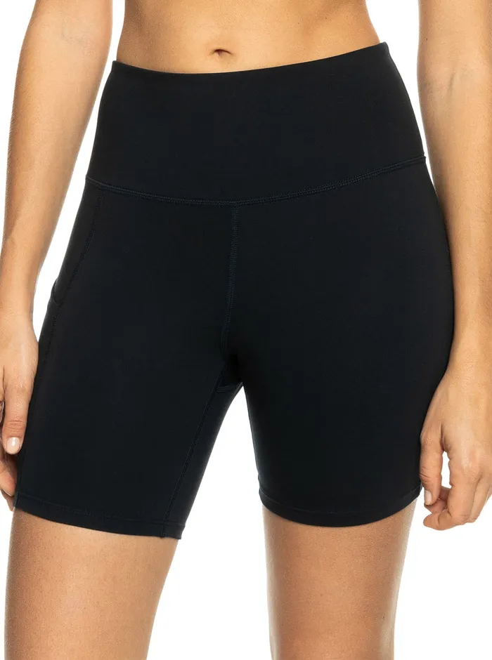 Roxy Shorts Heart Into It Technical Shorts Anthracite 8211 Womens