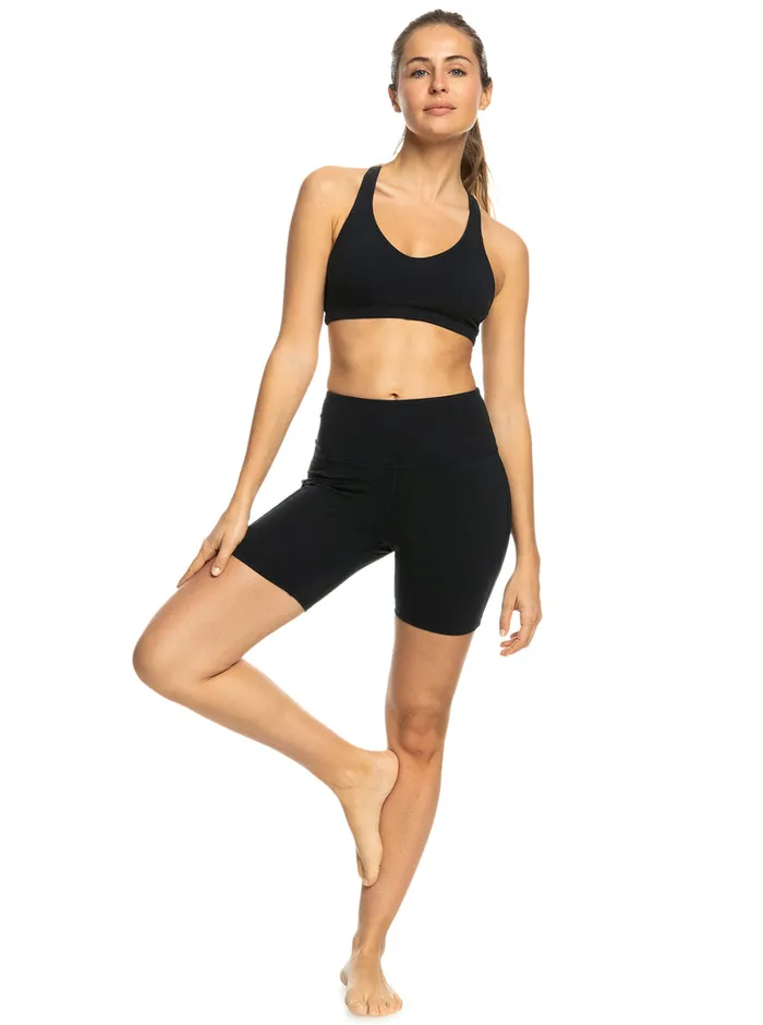 Roxy Shorts Heart Into It Technical Shorts Anthracite 8211 Womens