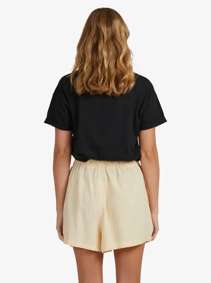 Roxy Shorts Place To Be 6034 Knit Shorts Biscotti 8211 Womens
