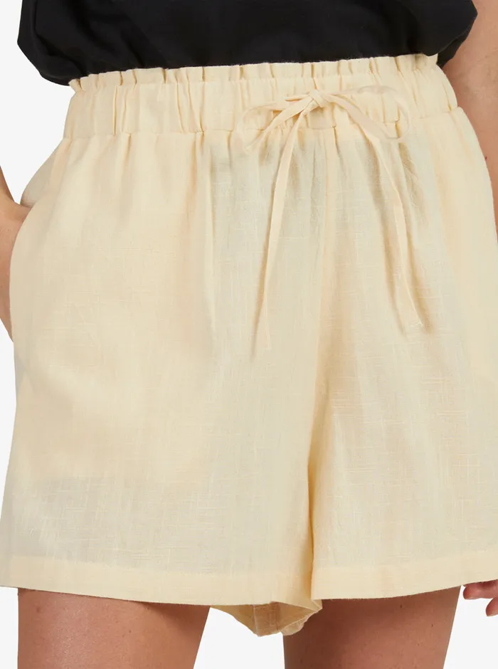 Roxy Shorts Place To Be 6034 Knit Shorts Biscotti 8211 Womens