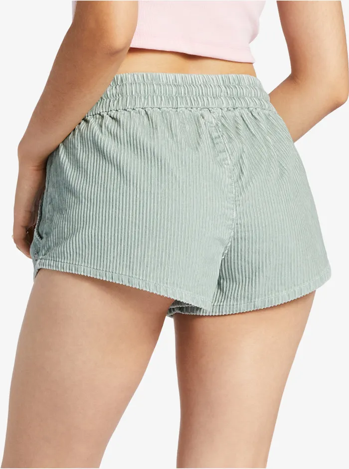 Roxy Shorts Scenic Route Corduroy Shorts Blue Surf 8211 Womens