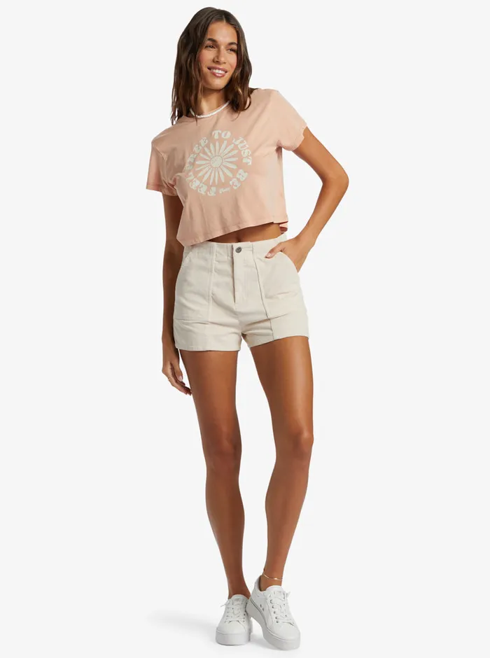Roxy Shorts Sessions Shorts Tapioca 8211 Womens