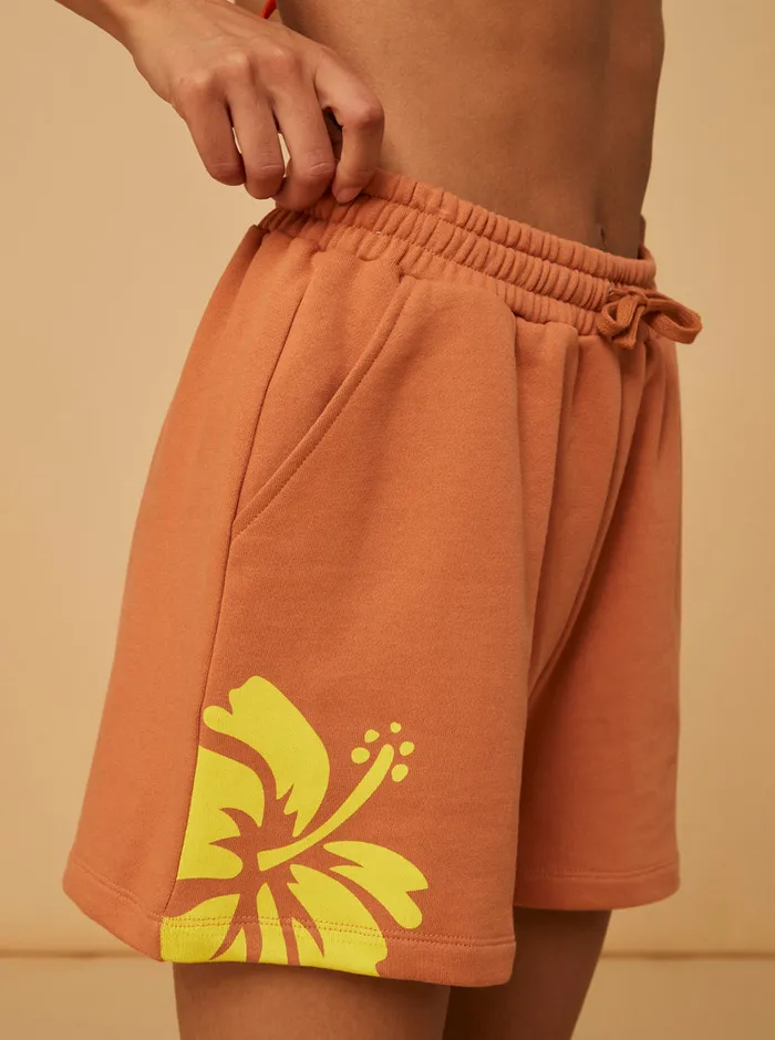 Roxy Shorts SurfKindKate Sweat Shorts Sunburn 8211 Womens